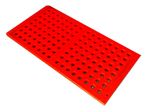 聚氨酯篩板，圓孔分級篩